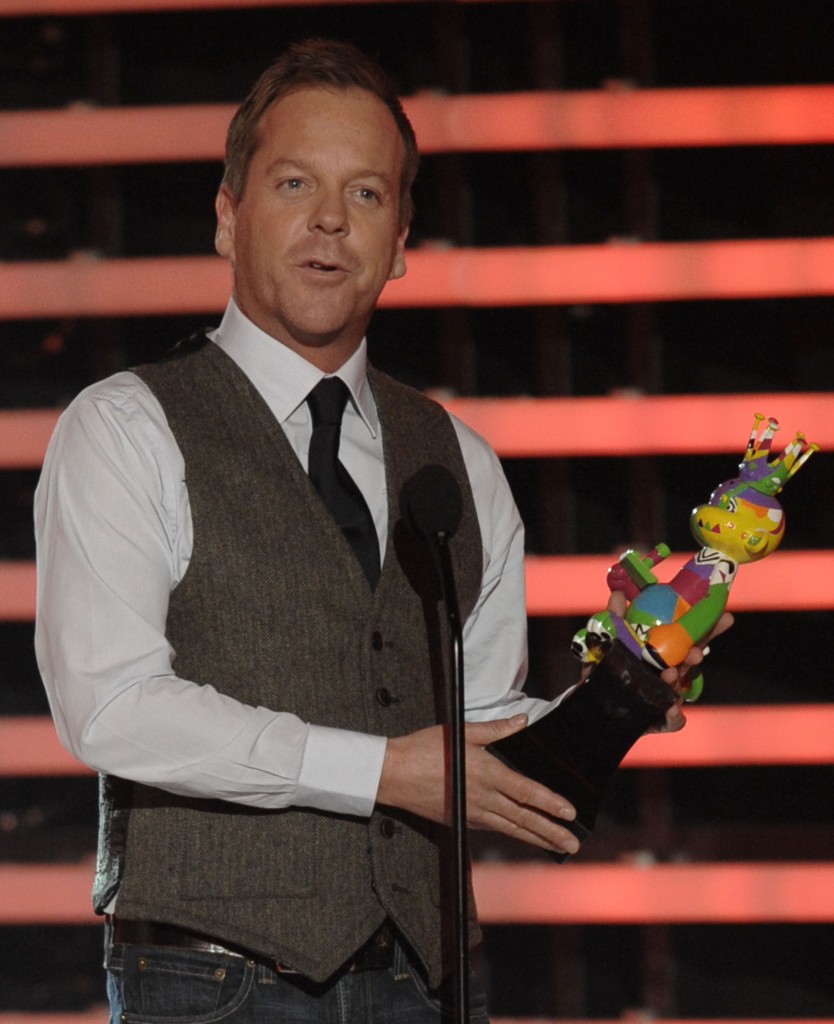 Kiefer Sutherland at Spike TV's Sixth Annual Video Game Awards