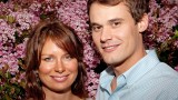 Mary Lynn Rajskub and husband Matthew Rolph at Art Show Opening Reception