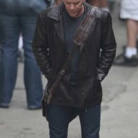 Kiefer Sutherland and Benito Martinez filming 24 Season 8 premiere