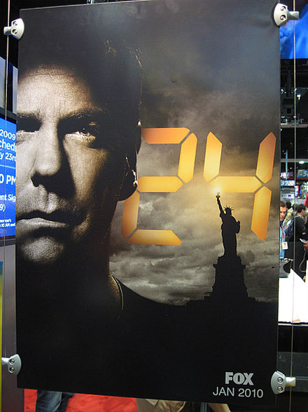 24 Season 8 Comic-Con poster: Jack Bauer and Statue of Liberty