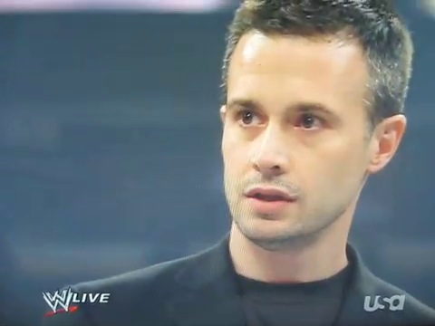 Freddie Prinze Jr on WWE RAW August 18, 2009 promoting 24 Season 8