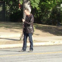 Kiefer Sutherland 24 Season 8 on location set pic