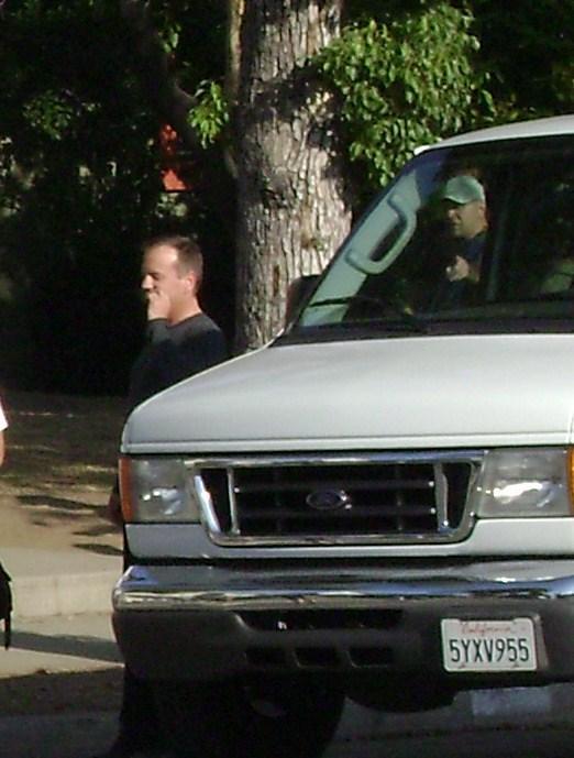 Kiefer Sutherland 24 Season 8 on location set pic
