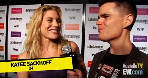 Katee Sackhoff pre-Emmy party 2009