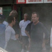 Kiefer Sutherland Sterling Rush on location 24 Season 8 set picture