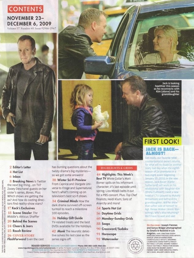 24 season 8 TV Guide Nov 23