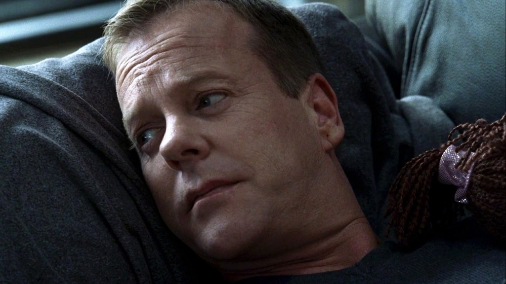 Jack Bauer resting in the 24 Season 8 premiere