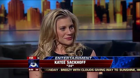 Katee Sackhoff on Good Day NY 2010