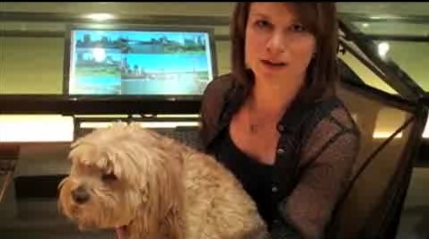 Mary Lynn Rajskub's dog Emmy