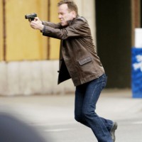 Jack Bauer Chases Dana Walsh with gun