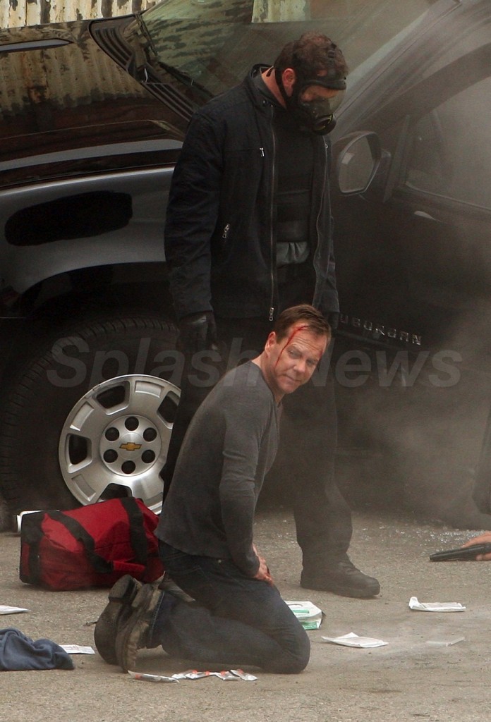 Kiefer Sutherland 24 series finale set pictures