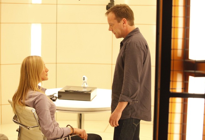 Jack Bauer interrogates Dana Walsh 24 Season 8 Episode 18