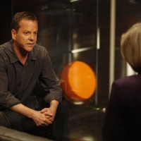 Jack Bauer meets with President Taylor at CTU 24 Season 8 Episode 18