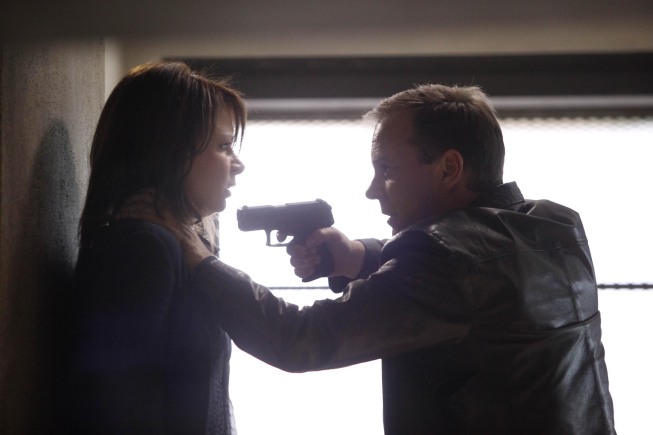 Jack Bauer and Chloe O'Brian face off 24 series finale