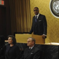 Eriq La Salle as U.N. Secretary General 24 Season 8