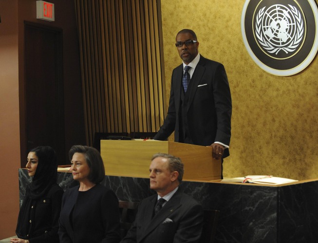 Eriq La Salle as U.N. Secretary General 24 Season 8