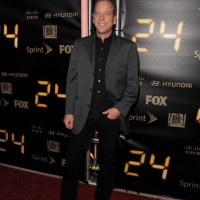 Kiefer Sutherland at 24 Series Finale Party