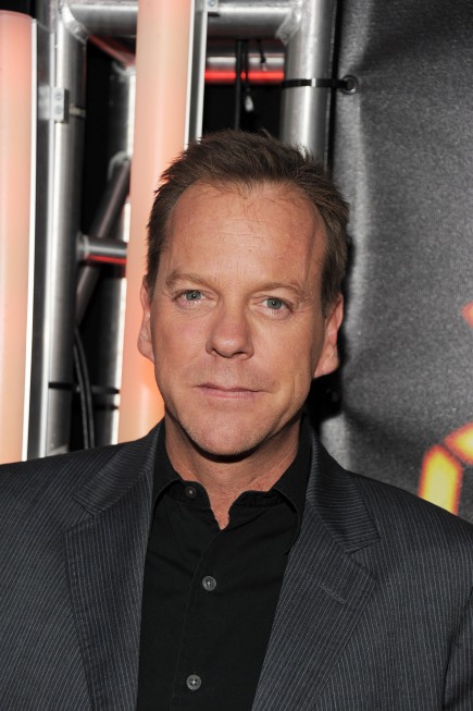 Kiefer Sutherland at 24 Series Finale Party