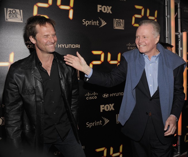 Jeffrey Nordling and Jon Voight 24 Series Finale Party