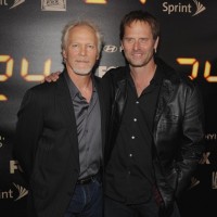 James Morrison and Jeffrey Nordling at 24 Series Finale Party