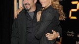 Jon Cassar and Kim Raver at 24 Series Finale Party