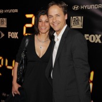 Chad Lowe and wife Kim Painter at 24 Series Finale Party