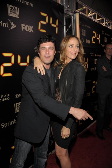 Carlos Bernard and Kim Raver at 24 Series Finale Party