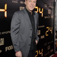 Kiefer Sutherland at 24 Series Finale Party