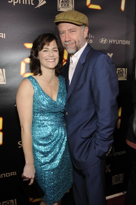 Sarah Clarke and Xander Berkeley at 24 Series Finale Party