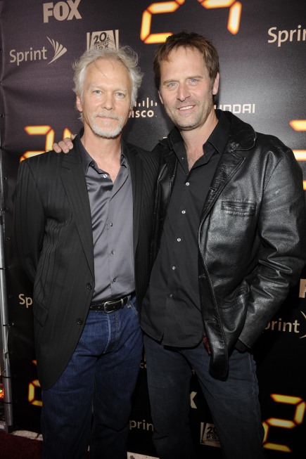 James Morrison and Jeffrey Nordling 24 Series Finale Party