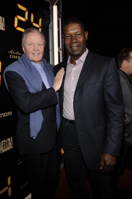 Jon Voight and Dennis Haysbert 24 Series Finale Party