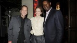 Kiefer Sutherland Leslie Hope and Dennis Haysbert at 24 Series Finale Party