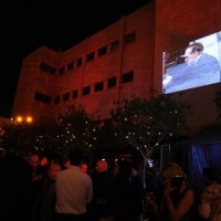 24 Series Finale Party outside