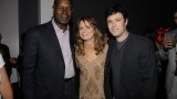 Dennis Haysbert Mary Lynn Rajskub and Carlos Bernard at 24 Series Finale Party