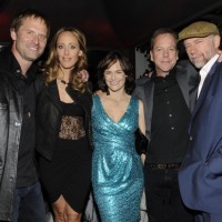 Jeffrey Nordling, Kim Raver, Sarah Clarke, Kiefer Sutherland, Xander Berkeley at 24 Series Finale Party