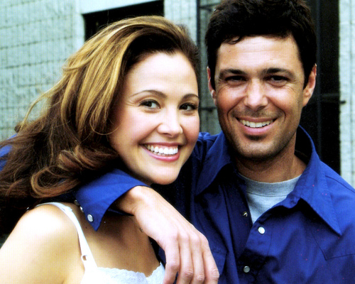 Reiko Aylesworth and Carlos Bernard