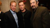 Kiefer Sutherland Carlos Bernard and Jon Cassar