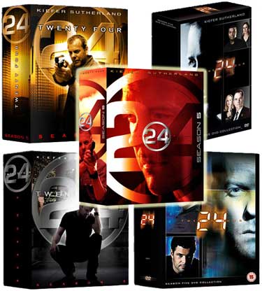 24 Season 5 DVD box art survey