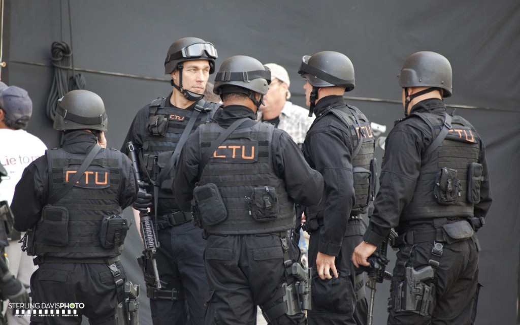 24 Series Finale Set Pics with CTU SWAT