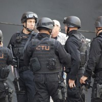 24 Series Finale Set Pics with CTU SWAT