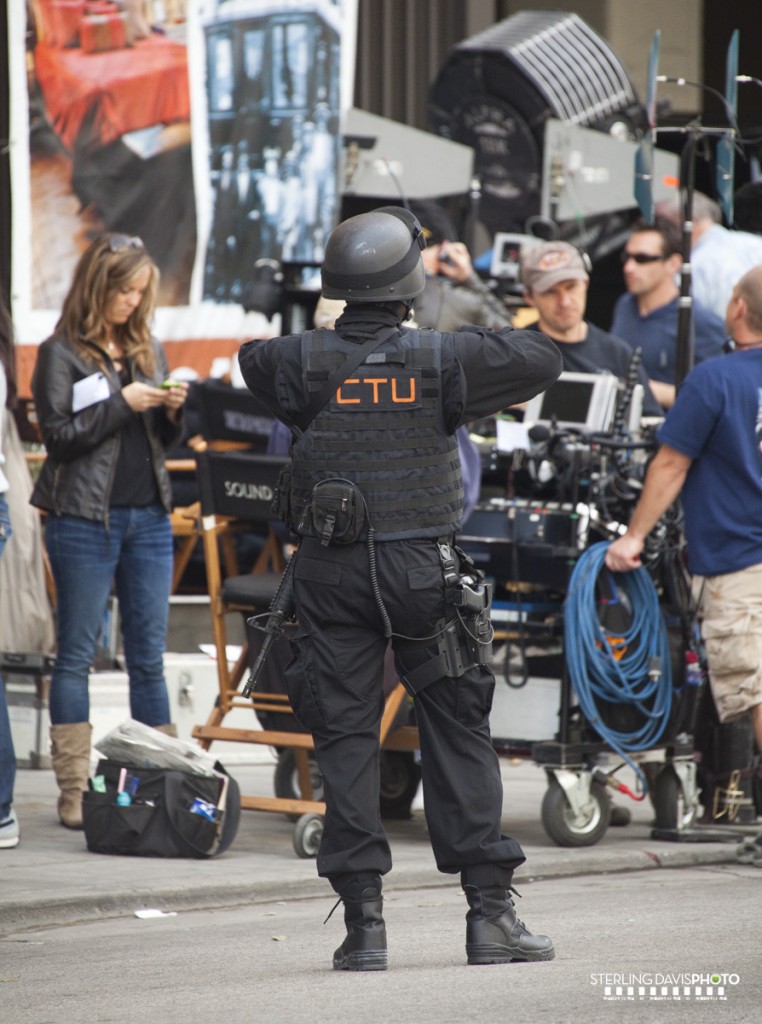 24 Series Finale Set Pics with CTU SWAT