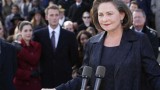 Cherry Jones as President Allison Taylor gives speech in 24 Redemption