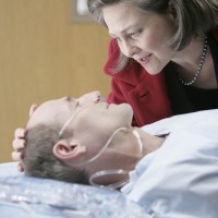 Allison Taylor visits Henry Taylor at the hospital 24 Season 7 Episode 9