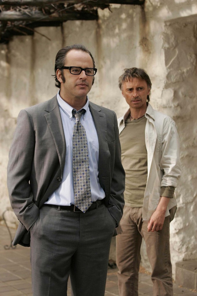 Robert Carlyle and Gil Bellows in 24 Redemption