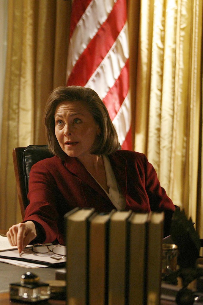 Cherry Jones as President Allison Taylor 24 Season 7 Episode 21