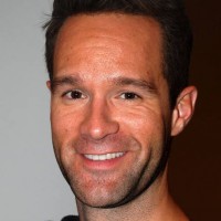 Chris Diamantopoulos at Gideon's War book signing event