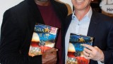 Dennis Haysbert and Howard Gordon at Gideon's War book signing event