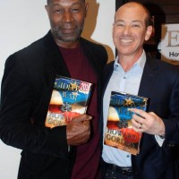 Dennis Haysbert and Howard Gordon at Gideon's War book signing event