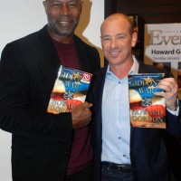 Dennis Haysbert and Howard Gordon at Gideon's War book signing event