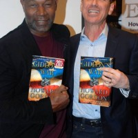 Dennis Haysbert and Howard Gordon at Gideon's War book signing event